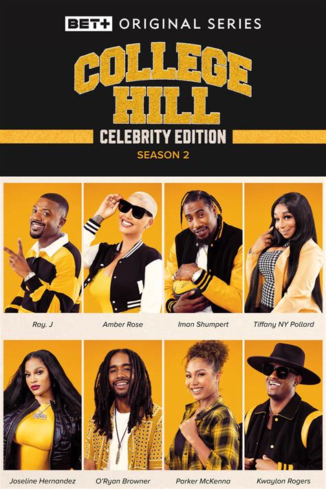College hill celebrity edition 123movies - May 9, 2023 · Watch with BET+. Start your 7-day free trial. Details. S2 E1 - Welcome to the College Hill Family. May 9, 2023. 47min. TV-14. After the stars move in to the house and go through orientation at Alabama State University, Tiffany opens up about grieving for her pet dog, leading to friction with Joseline. Store Filled. 